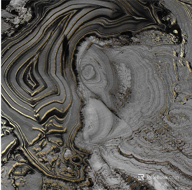 three-dimensional physical painting texture