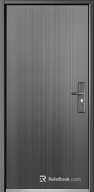 Security door texture