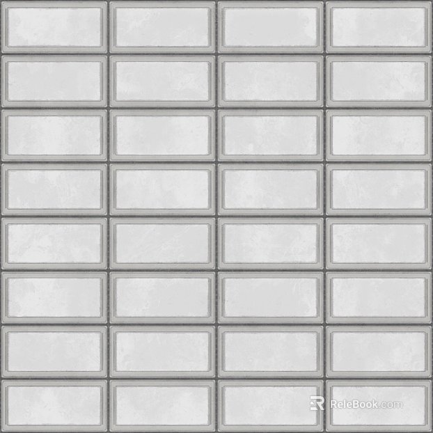 Mosaic with patterned tiles texture