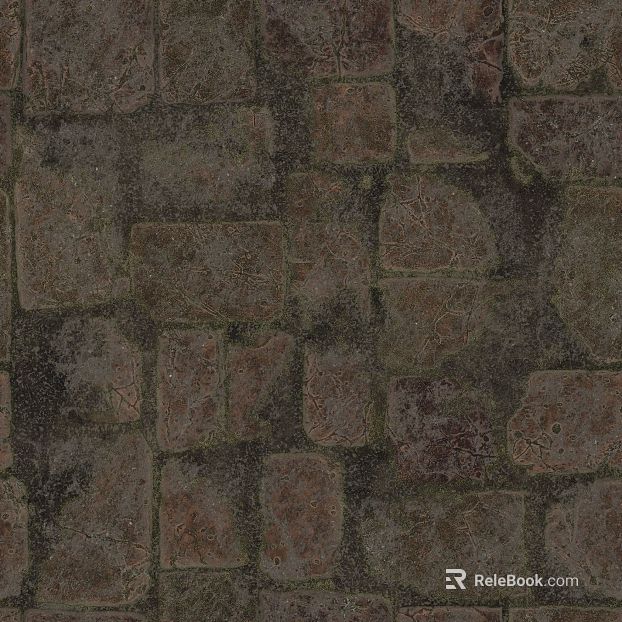 Taupe Stone Paving Outdoor Trail texture