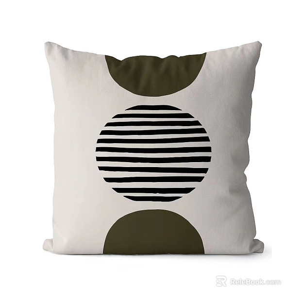 Modern pillow pillow texture