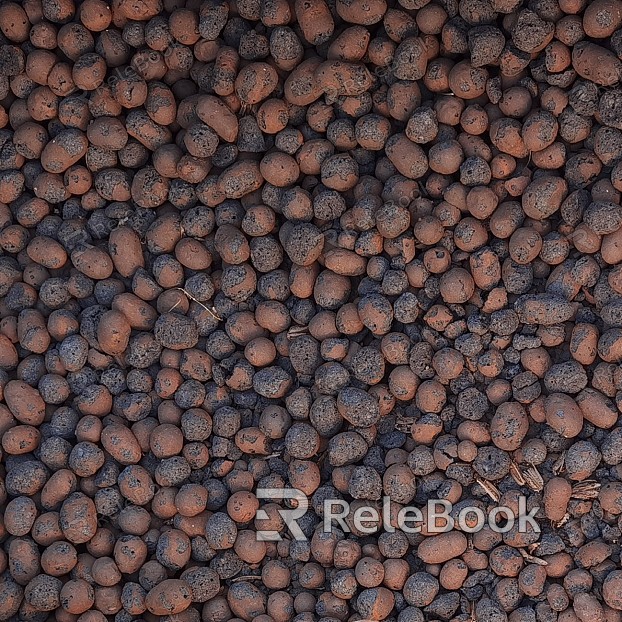 The image depicts a close-up of gravel, showcasing an assortment of small, irregularly shaped stones with hues of gray, brown, and black, set against a contrasting background.