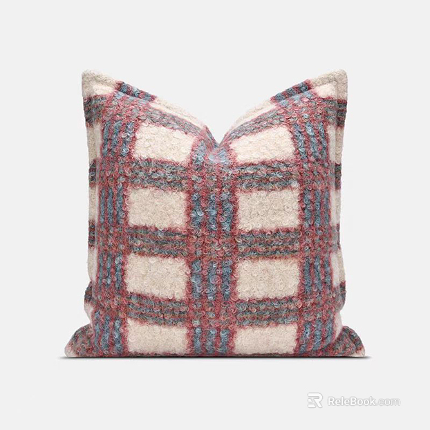 Modern Pillow Pillow Plaid Pillow texture