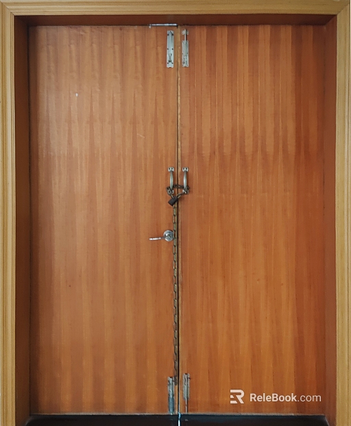 Wooden door texture