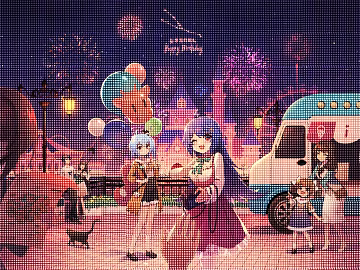 cartoon painting texture (ID:ffaeg58298)