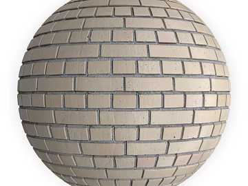 Brick wall PBR texture (ID:ffach360981)