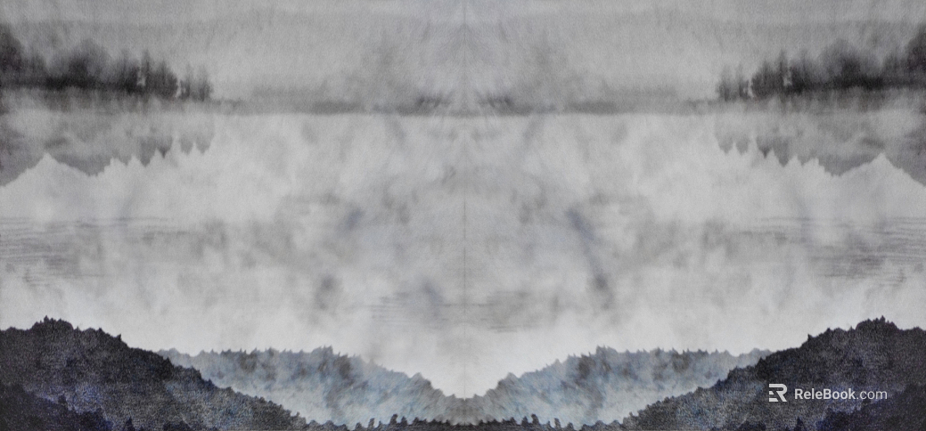 landscape painting texture