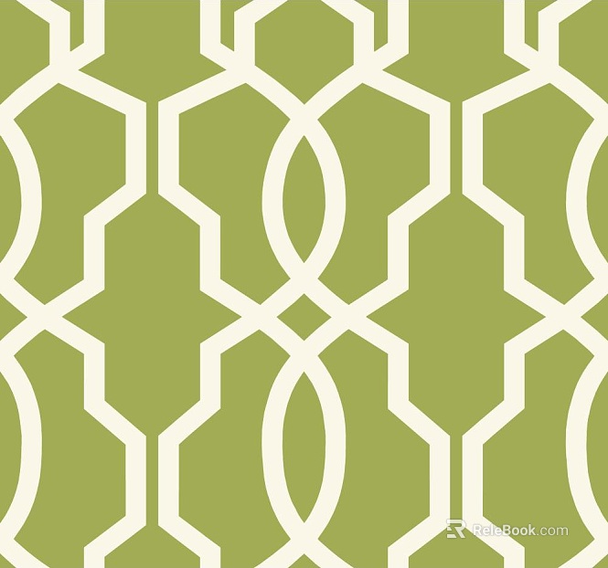 Bean green geometric lines wallpaper background wall texture