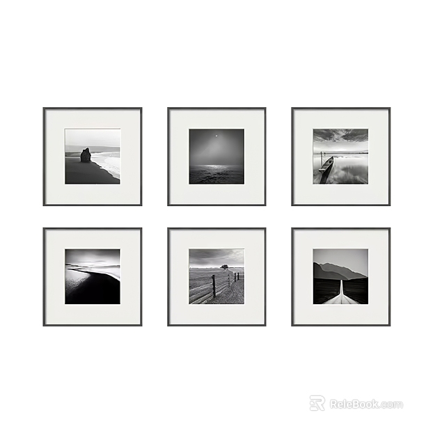 black and white painting texture