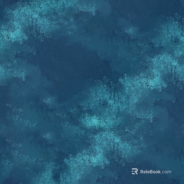 Blue art paint wall decoration texture