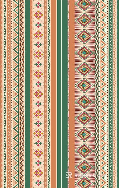 Traditional tribal textile patterns, bohemian-style embroidery, earthy yellow, brown. texture