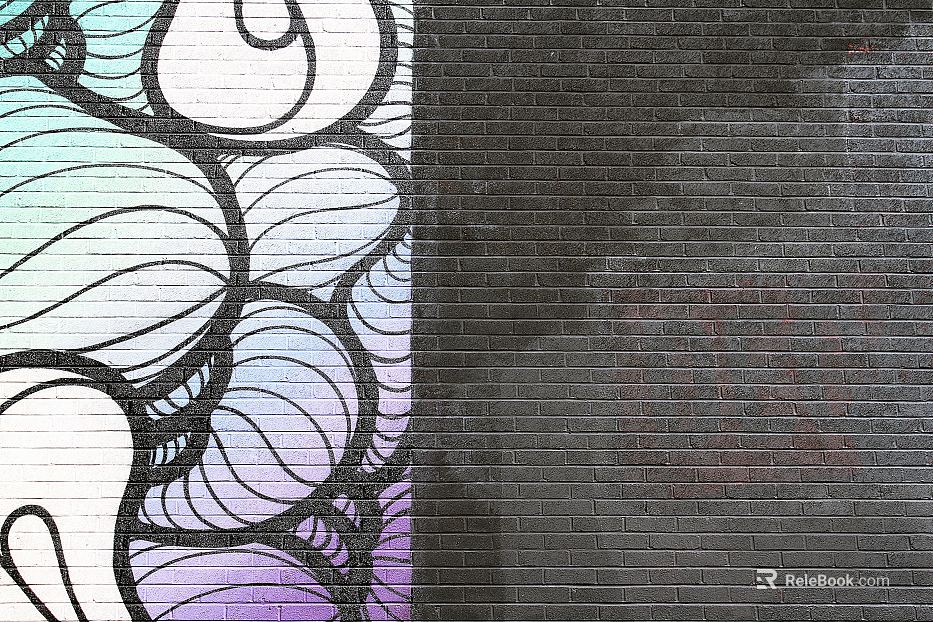 Wall painting texture
