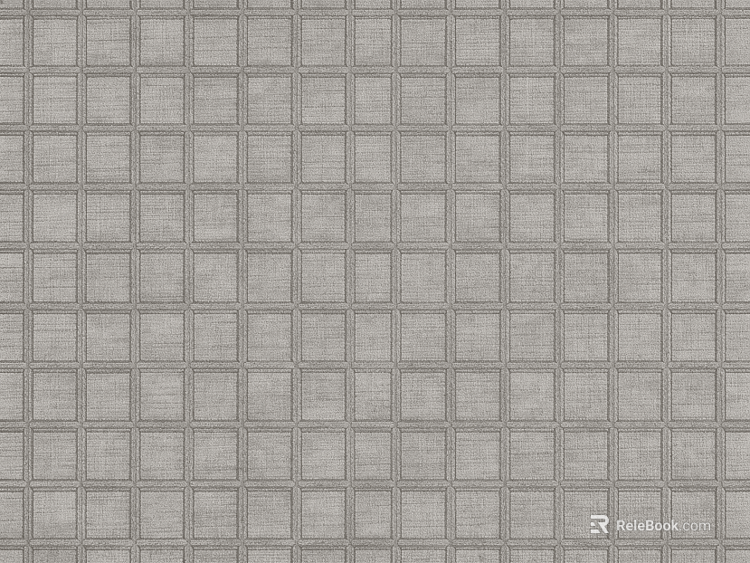 Light gray plaid textured rug texture