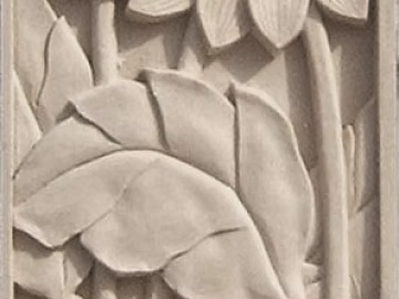 embossed lotus gray texture (ID:ffabg67338)