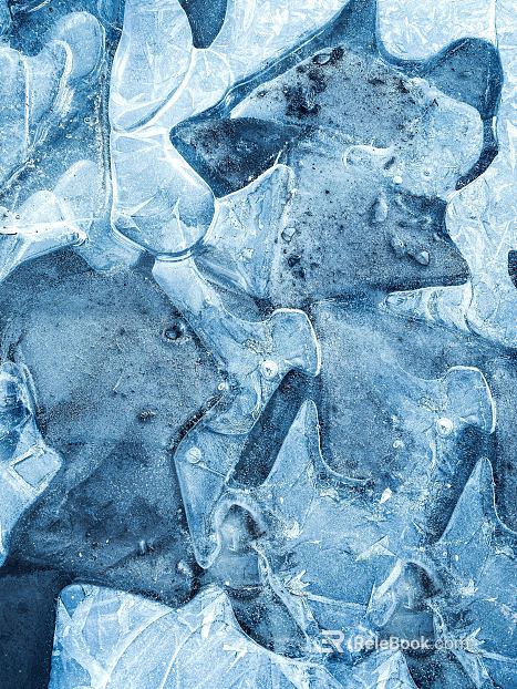 Ice texture