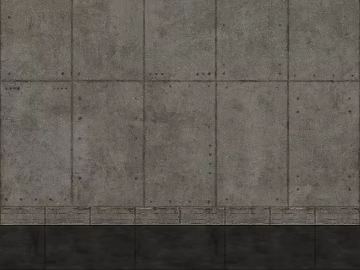 Grey fair-faced concrete interior wall surface texture (ID:ffaeh099216)