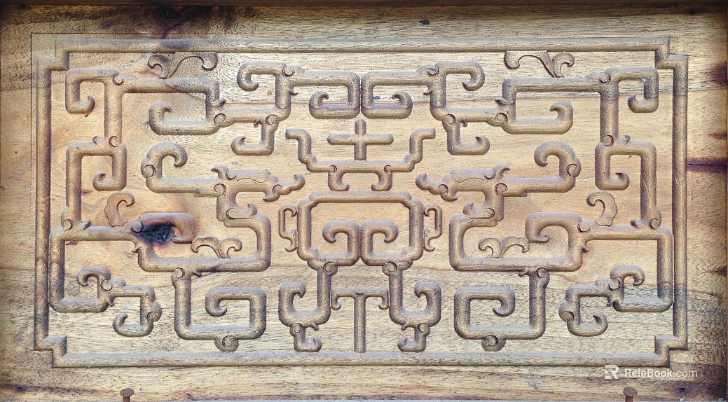 wood carved cherry woodcut texture