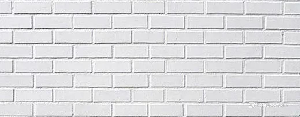 Brick wall white artificial stone veneer texture
