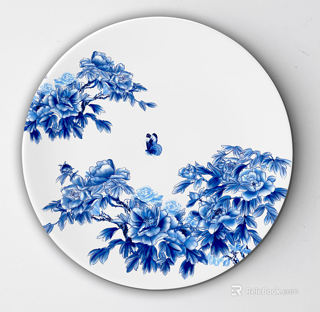 circle frame painting texture