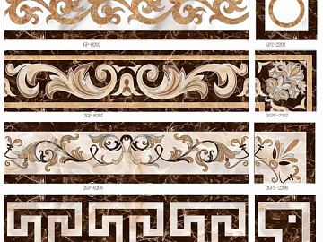 Wall Line Waist Line Ochre Echo texture (ID:ffacg19634)