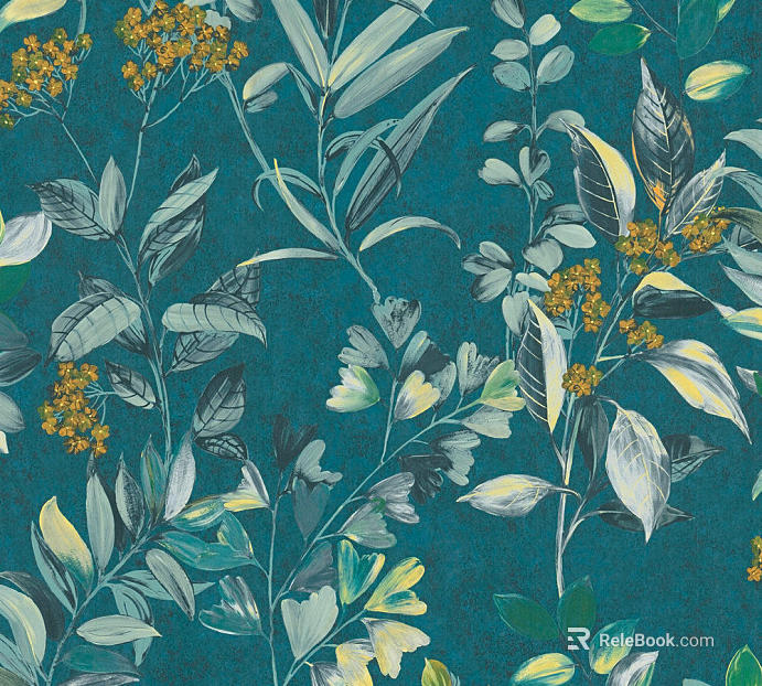 Blue Plant Wallpaper texture