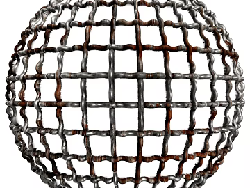 Barbed Wire PBR texture (ID:ffach738681)