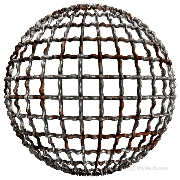 Barbed Wire PBR texture