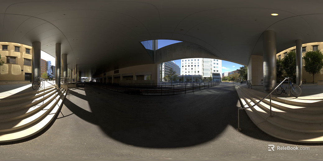 day hdr under the city overpass texture
