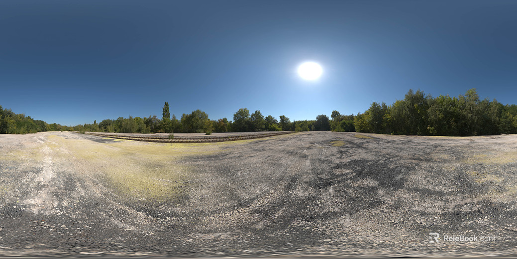 Outdoor road day HDR texture