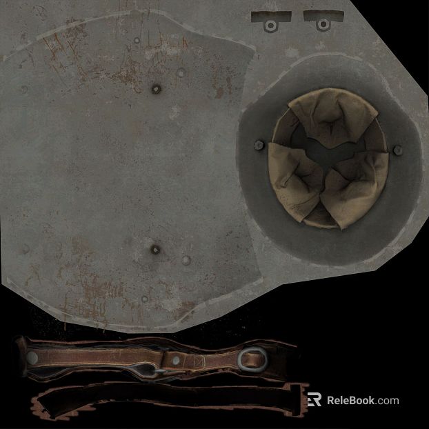 Industrial wind gray old metal equipment parts texture