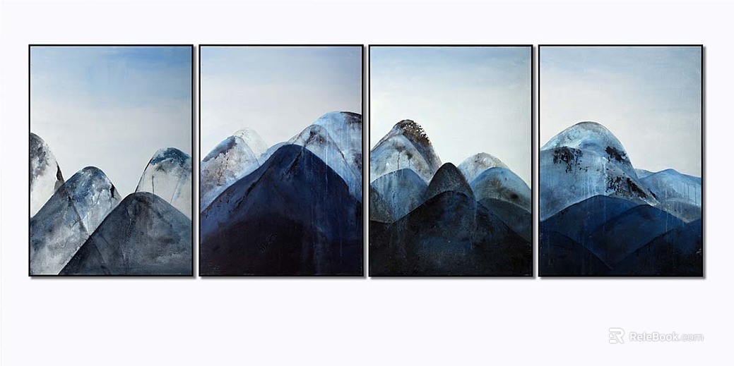 landscape painting texture