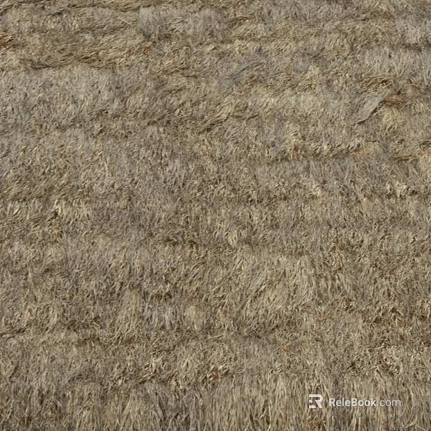 Light brown thatched roof finish texture