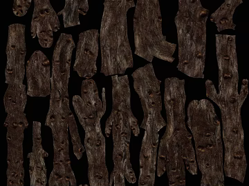 Decorative panel of dark brown nodule wood texture (ID:ffaeh153361)