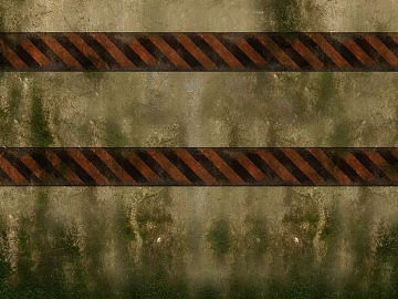 Industrial wind gray green warning pattern cement floor texture (ID:ffaeh631696)