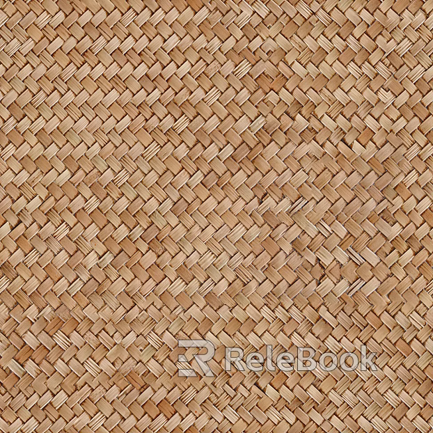Woven yellow weave texture