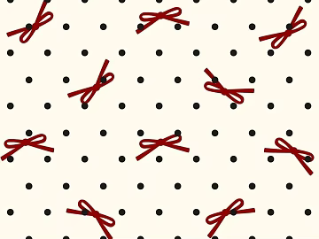 Cream Wind Rice White Bottom Red Bow Wallpaper texture (ID:ffaeh067632)