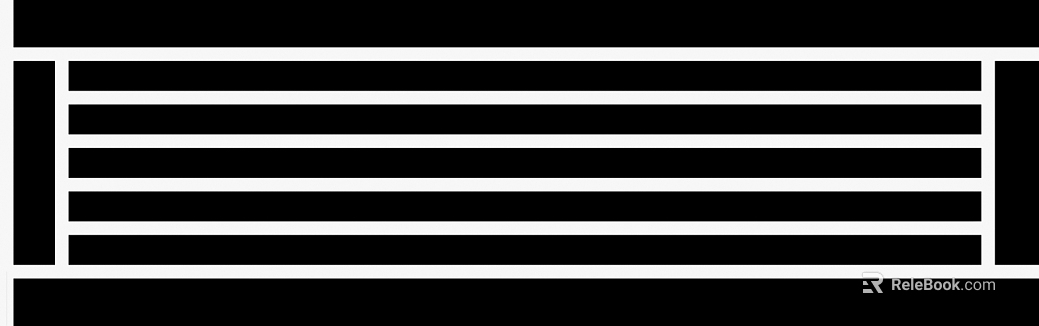Black and white horizontal louver bump map texture