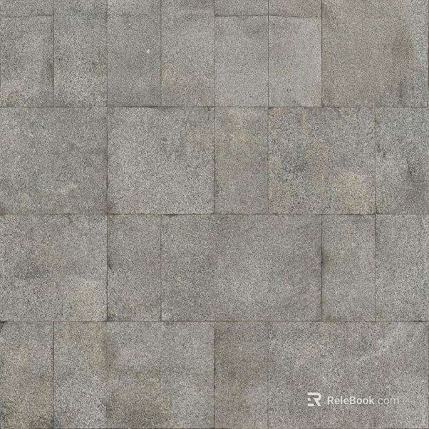 Ground pavement texture