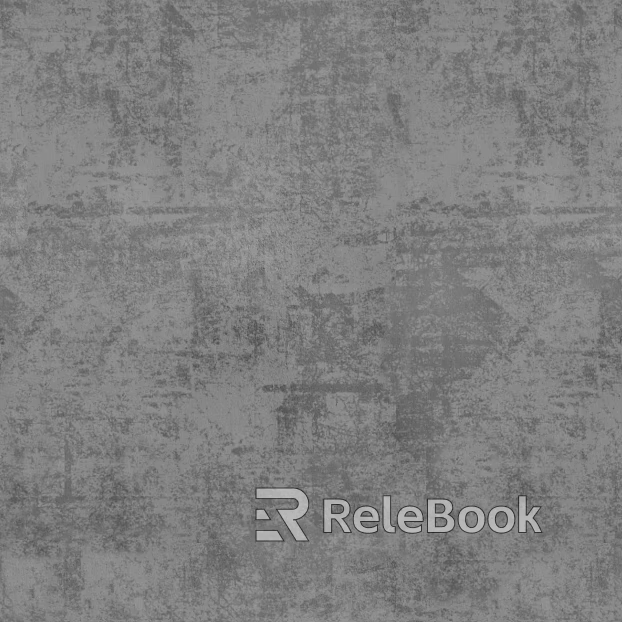 Cement composite ash exterior wall coating texture