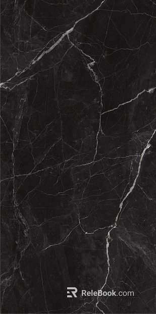 Shunhui Tile Marble Black Black and White Root Rock Slab texture