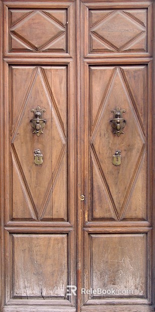 Wooden door texture