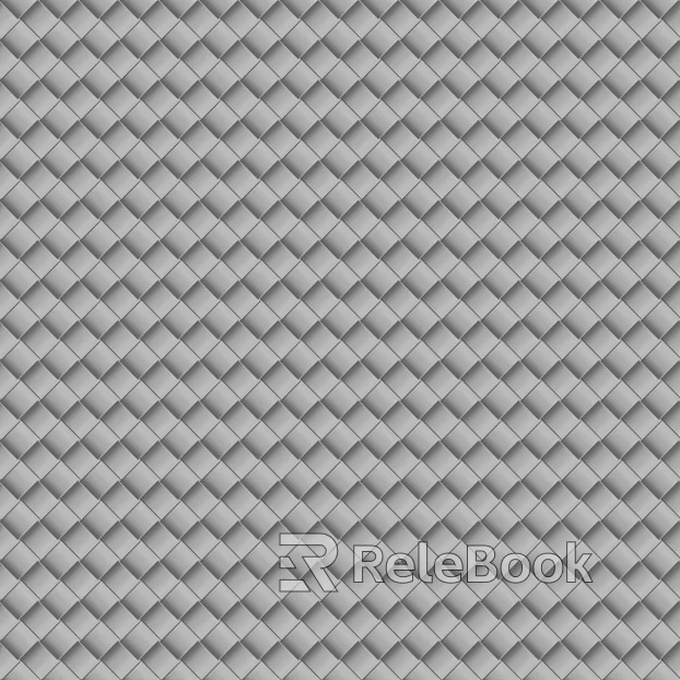 Woven black braid seamless texture