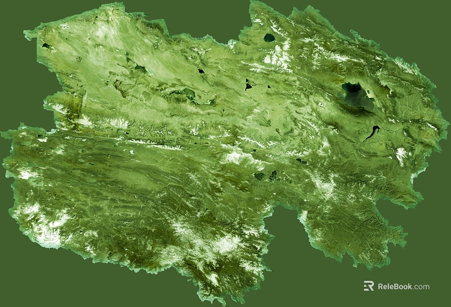Green Mountain Terrain Exterior Map texture