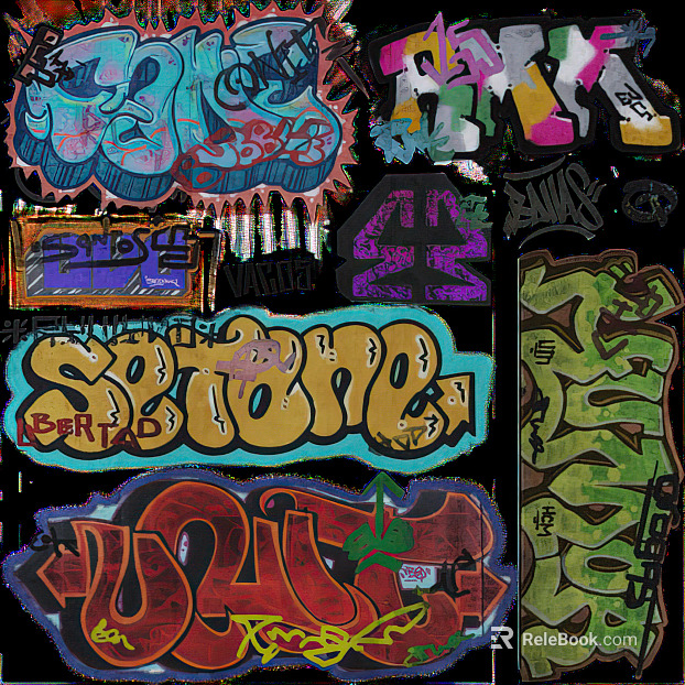 Graffiti texture