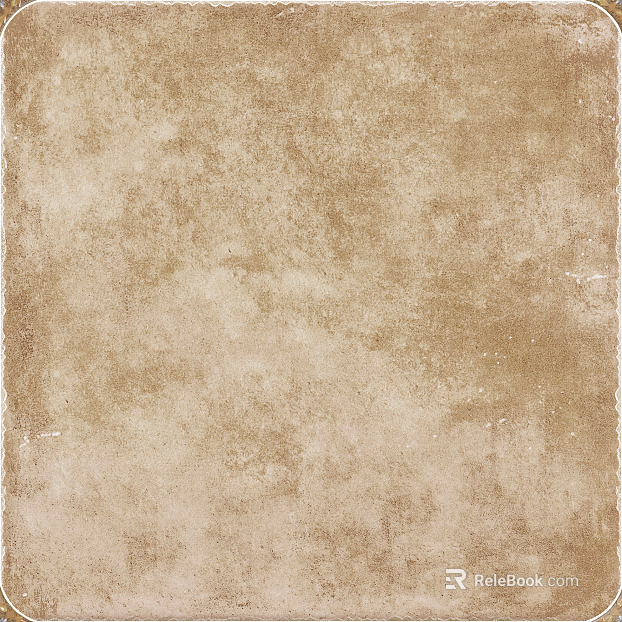 Antique brick yellowing ceramic tile seamless texture