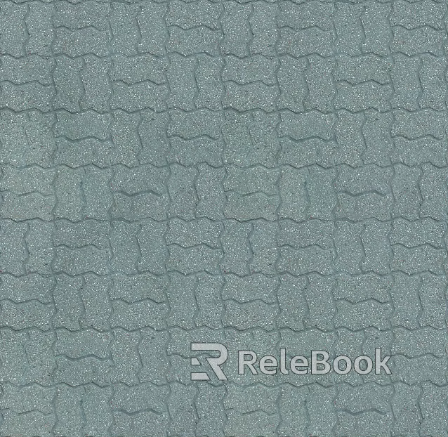 Brick pavement texture