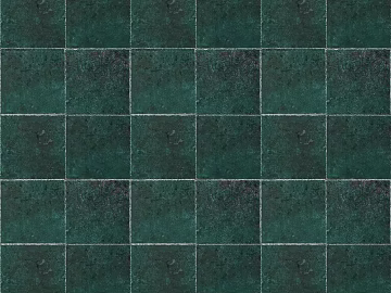 Vintage green distressed square handmade brick texture (ID:ffach756998)