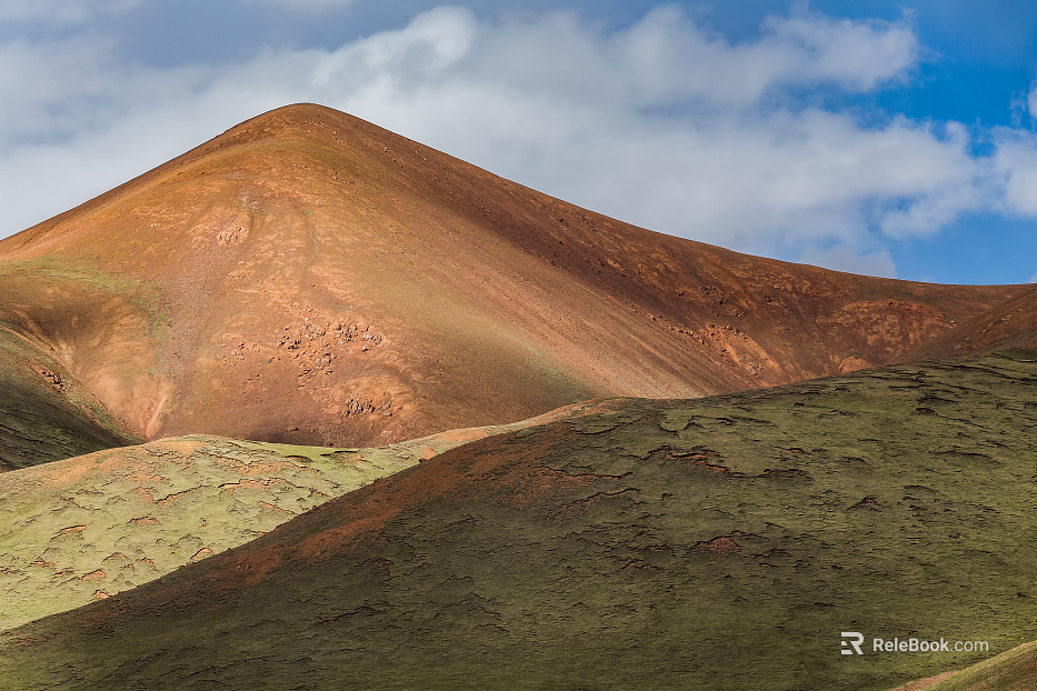 Blue Sky Baiyun Mountain texture