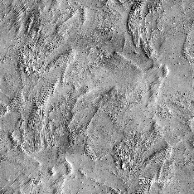 Paint coating black and white bump texture