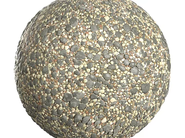 Stone Road PBR texture (ID:ffach284781)